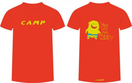 Футболка CAMP MALE ENERGY / SMALL RED