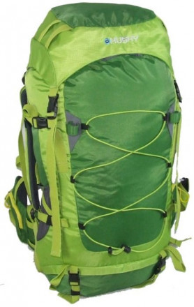 RIBON рюкзак туристический, 60 л, зелёный